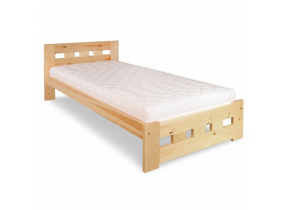 Yksittäisvuode nuorisovuode mäntyvuode mänty täyspuusta puuvuode 100x200 käsityö