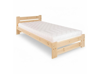 Yksöisvuode mänty täispuu puuvuode 100x200 vuodekehys puu