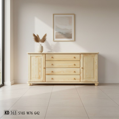 Ankku Massiivi Lipasto Sideboard Kaappi Huonekalut Lipastot Aitopuu Lowboard Uusi