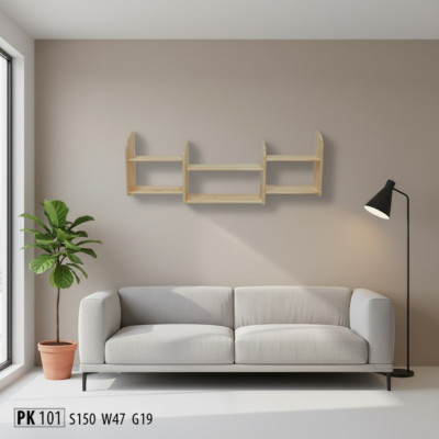 Kirjahylly 150 * 19 * 47 cm Kokopuinen mänty massiivi toimistohylly hylly Aito puu