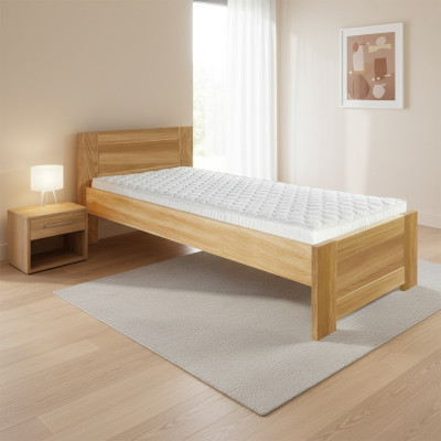 Bett Holz Massiivi makuuhuoneen sängyt 100x200 cm yksittäinen sänky massiivikalusteet huonekalut