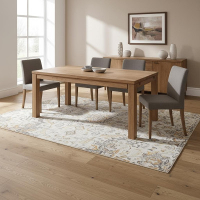 Pöytä Puu Pöydät 200x100cm Puu Ruokapöydät Kokouspuut Puhdas tammi Uusi