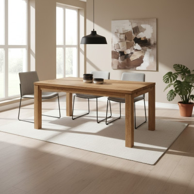 Ruokapöytä Pöytäryhmä Ruokailuhuone Olohuone Kalustus Puu Design Pöydät 140x90cm