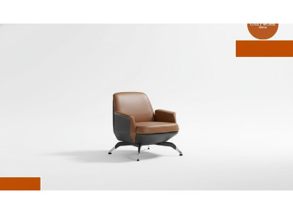 Sessel Design -sohva Lepää Nahka Lounge Club -tyyny Istuin Luxus