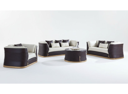 Sohvaryhmä 321 Istuinryhmä Design-sohva Pehmuste Moderni Luksus uusi