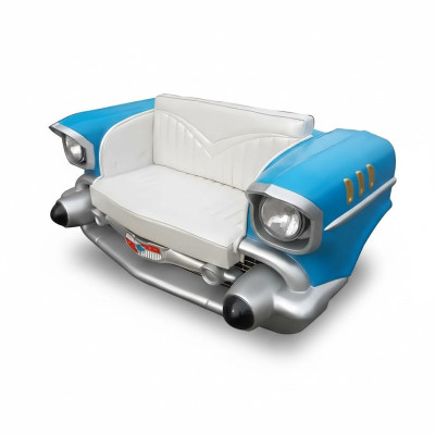 Autosohva Sofa Istuinsohva Diner Cadillac USA Deko Amerikka Tyylimööbel Kulmasohvat Sofat