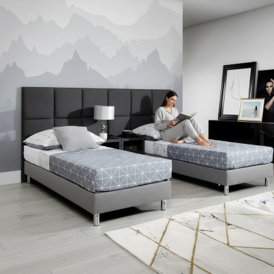 Bett Polster Design Luxus Kaksoishotellivuode Avio 80/160x200cm Nukkumahuone