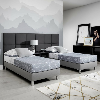 Bett Polster Design Luxus Kaksoishotellivuode Avio 80/160x200cm Nukkumahuone