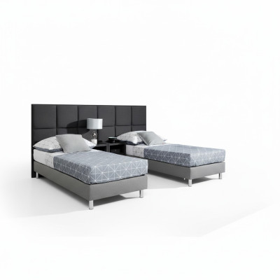 Bett Polster Design Luxus Kaksoishotellivuode Avio 80/160x200cm Nukkumahuone