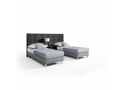 Bett Polster Design Luxus Kaksoishotellivuode Avio 80/160x200cm Nukkumahuone
