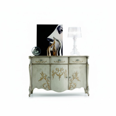 Design Huoneet Barokkikommodori Luhde Sideboard Puu Italia