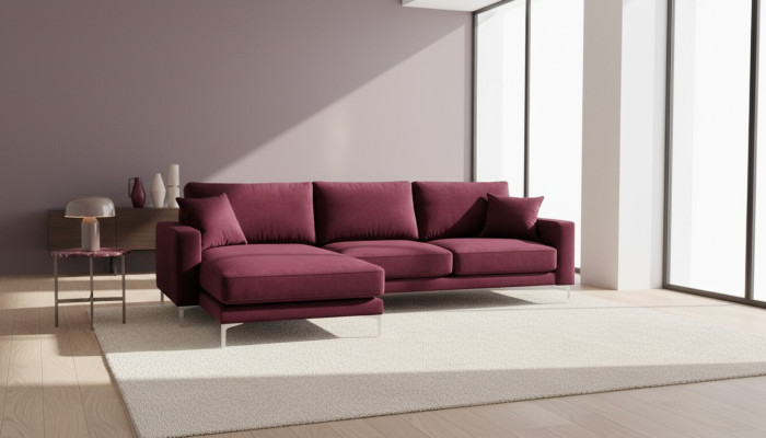 Rot Burgund Kulmasohva Design Istuinkalusteet Soivat Sofat Italialaiset Huonekalut Design