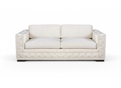 Valkoinen Chesterfield Moderni Design Duvettekalu Tekstiilisohva Uudet Luovat Huonekalut 3 Henkilölle