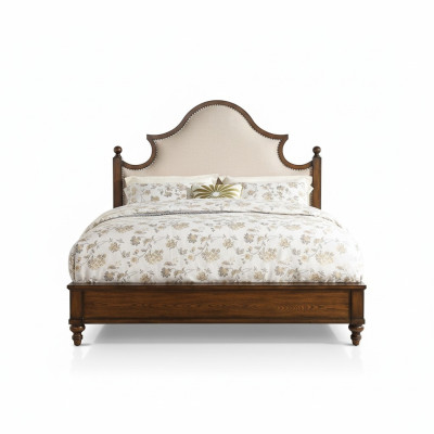 Bett Polster Design Luxus Kaksoishotellivuode Nukkumahuone Tekstiili 180x200cm Uusi