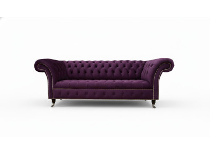 XXL-sofa 3-istuttava chesterfield-verhoiltu istuinryhmä tekstiili nahka