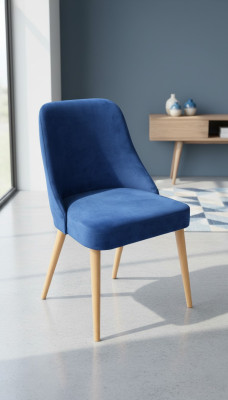 Massiivipuinen tuoli ruokailutilan tuoli design-tekstiilityyppinen tuoli tuolit ruokailutilan tuolit K78