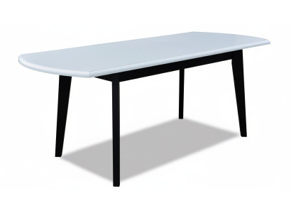 Taidetiskit Puupöytä Ruokailuhuone Luksus Huonekalut Valkoinen Musta 80x160/200 cm