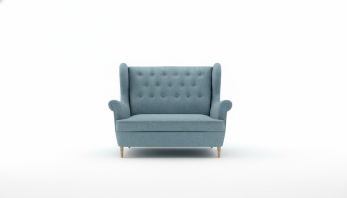 Pankki Chesterfield kaksipaikkainen sohva samettinen sohva