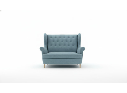 Pankki Chesterfield kaksipaikkainen sohva samettinen sohva