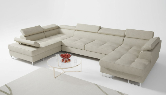 Tekstiilisofta Kulmasohva Sofa Istuinsohva Pehmustettu olohuonekalusto Nahkasohvat Istuinsohvat U-muotoinen