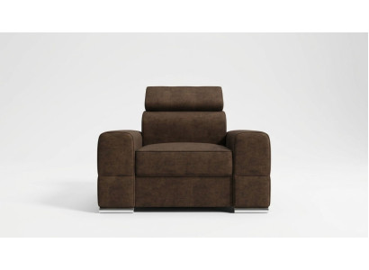 Design Luxus -tuoli Nojatuoli Soppa 1-istuttava TV-nojatuoli Chaise-soppa Nahka Tekstiili