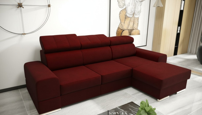 Asumisalueen sänkytoiminto kangas kulmasohva L-muotoinen sohvatyyny sohva design tekstiilisohvat