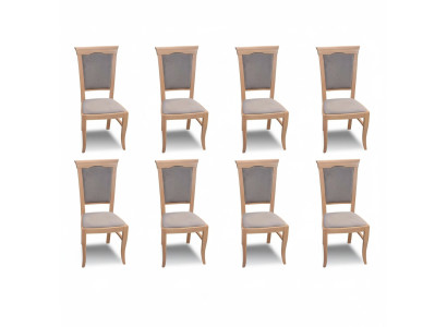 Garnitur Lehn Designer Ryhmä Uusi Ess 8x Tuoli Huone Tuolit Pehmustettu Tuoli Nojatuoli