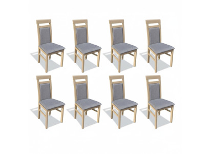Garnituuri Luxus-uusi nojatuoli 8x tuolia istuin Design Lounge-ruokailuryhmä