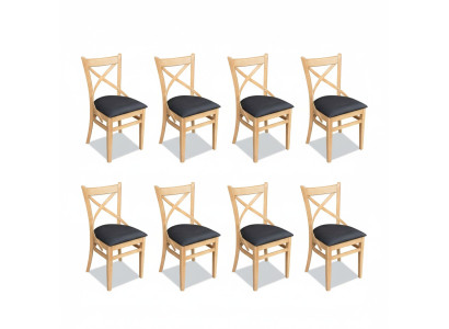Ruokasaliravintola Esszimmer Design -tuoli 8x tuolit sarja Sessel Gastronomia Uusi