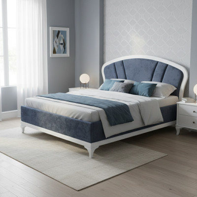 Luxus Hotelli Sängyt Kaksoismalli Sänky Design Puu Moderni Hotelli Makuuhuone Avio