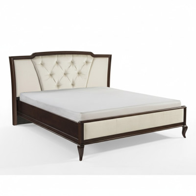 Kaksoisvuode Sänky Sängyt Design Hotelli Luksus Pehmustettu Avioliitto Puu 180 x 200 cm Huonekalut Uusi