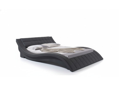 Sängyt Kaksois Sänky Makuuhuone Luxury Designer Sänky 180x200 Nahka Hotelli