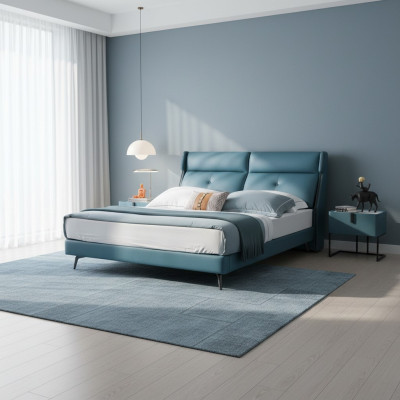 Betten Kaksoishotelli Makuuhuone Puu Uusi 180x200cm Sänky Tyyny Design