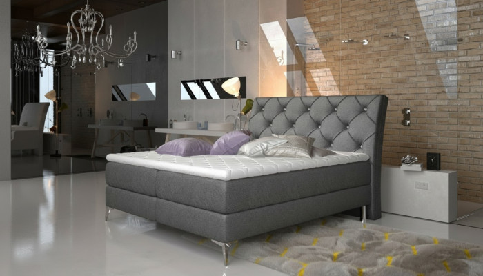 Suunnittelija Bett makuuhuone sängyt tekstiilit hotelli pehmusteet Chesterfield Boxspring