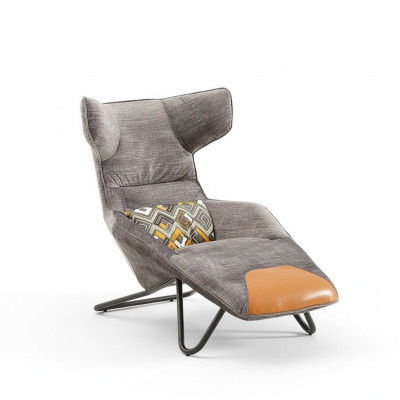 Liege Sessel Club Lounge Designer Fernseh Sofa Stuhl Stühle Polster Sitz Möbel