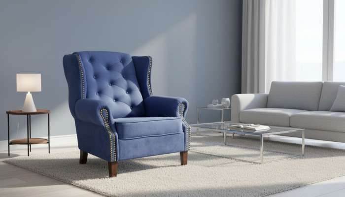 Sessel Fernseh Sofa 1-istuttava sova Designer tekstiili sohvat pehmustetut nojatuolit
