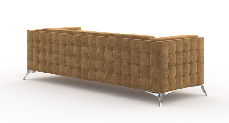 Istuinsohva Tyyny Sofa Tekstiili Kangas Chesterfield Sohvakaluste Kolmipaikkainen