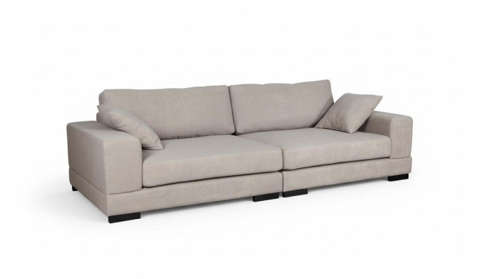 Sohva 4-istuttava kangassohva Luxury Designer-sohva iso istuinkalusto nojatuoli 274 cm