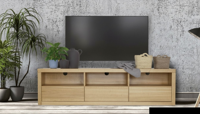 Suunnittelu rtv tv Tarjoilukaappi Lipasto Sivupöytä Matala Hylly Luxus Olohuone Levykaappi