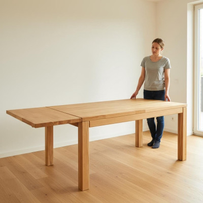 Ruokapöytä Puu Pöydät Olohuone Ruokailuhuone Pöytä 180x90cm Kiinteäpuu Ruokapöydät Kiinteä
