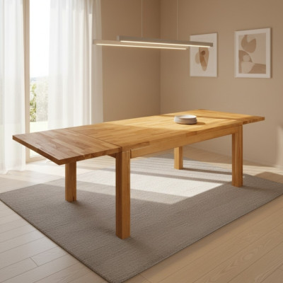 Ruokapöytä Massiivimööbelit Ruokailuhuoneen pöytä 160x90 cm Aito puu Kokopuu Uusi Pöydät