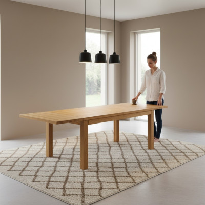 Ruokapöytä Puu Pöydät Olohuone Ruokailutila Pöytä 120x80 cm Kiinteäpuu Ruokapöydät Aitopuu