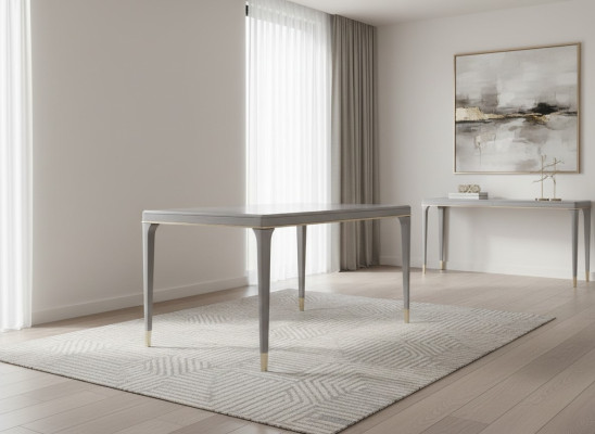 Italiailaistyylinen ruokapöytä puinen huonekalu ruokailuhuone 140x85cm