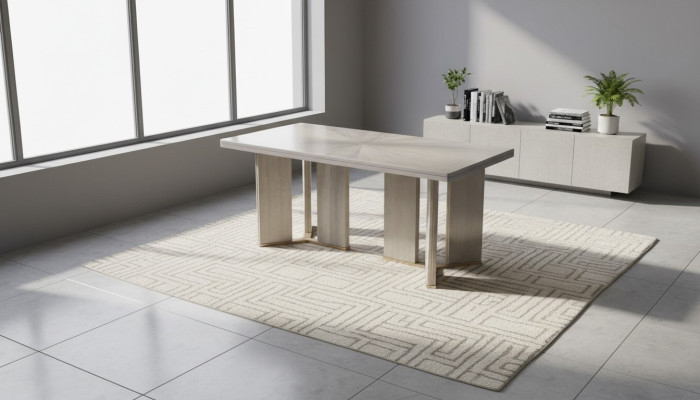 Luxus Pöytäsuunnittelu Ruokailuhuone 200x100cm Ruokapöydät Puu Huonekalut Suunnittelija