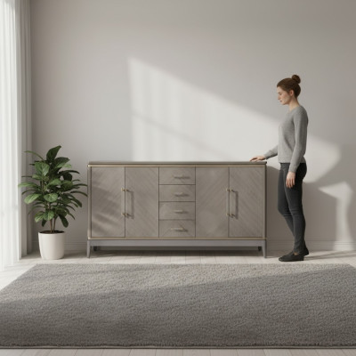 Edle Kommoden Design Tyylikkäs Huonekalut Olohuone Sideboard Luksus Sideboard