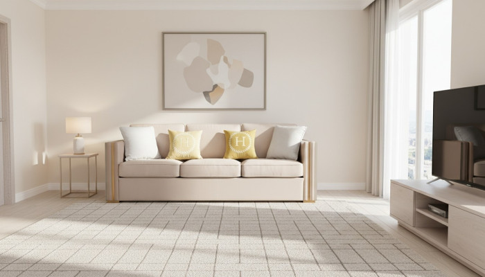 Dreisitzer-sohva Tyyny Design-sofa Deko Moderni 3-paikkainen sohu Huonekalut