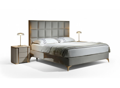 Bett 2x yöpöytä 3 osainen makuuhuoneen sarja designer luxury ryhmä uusi garnituuri