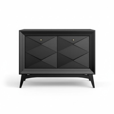 Kommode Kaappi Sideboard Klassinen Luksus Lipasto Ruokailuhuone Kaapit Harmaa Puu