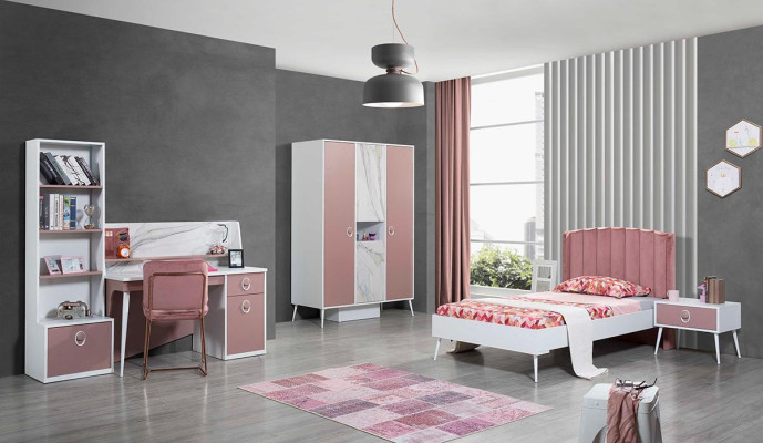 Rosa Nukketuoli Designer Yksistuoli Pehmustettu tuoli Metallituoli