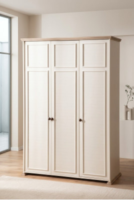 Vaatekaappi Beige Kaappi Lastenhuone Hyllyt Nuoret Lapset